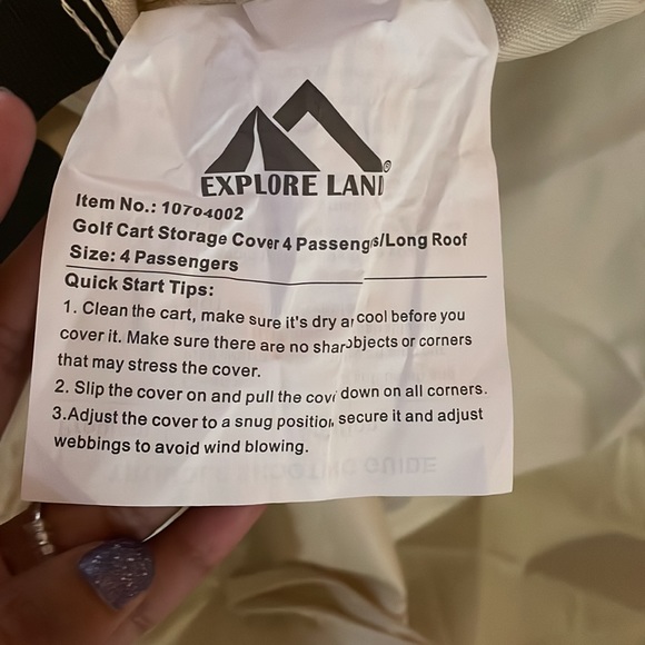 Golf Cart Cover (4 passenger) - Picture 7 of 15